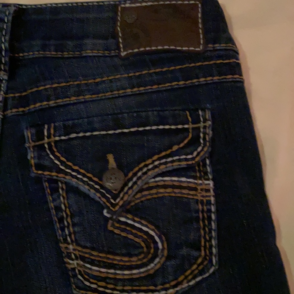 Silver jeans crop size 28 - Picture 7 of 8
